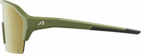 Cyklistické brýle Alpina Ram HR Q-Lite Olive Matt/Gold Cyklistické brýle - 3