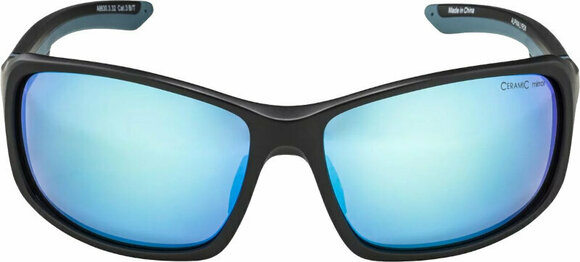 Sportglasögon Alpina Lyron Black/Dirt/Blue Matt/Blue - 2