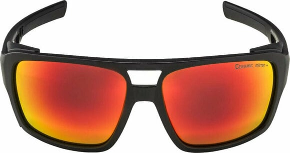Outdoor Sunglasses Alpina Skywalsh Black Matt/Red Outdoor Sunglasses - 2