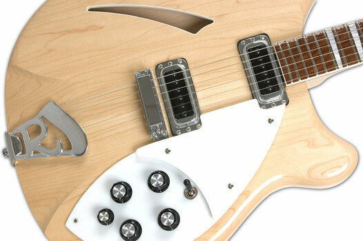 Halvakustisk gitarr Rickenbacker 360 Mapleglo - 4