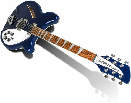 Halvakustisk gitarr Rickenbacker 360 Midnight Blue - 2