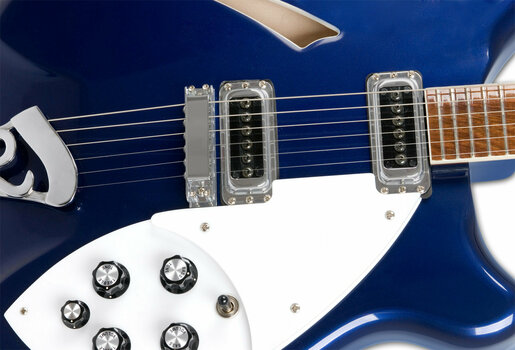 Halvakustisk guitar Rickenbacker 360 Midnight Blue - 4
