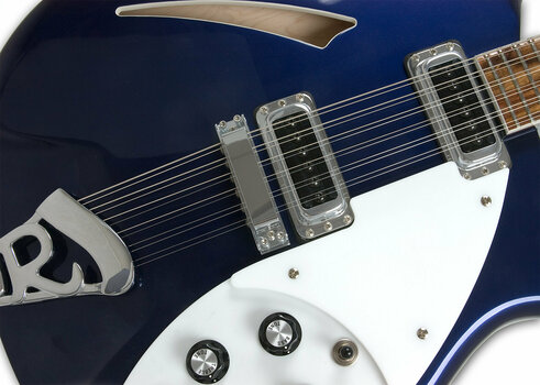 Elektromos gitár Rickenbacker 360/12 Midnight Blue - 4