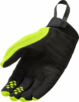 Motorcycle Gloves Rev'it! Massif Neon Yellow S Motorcycle Gloves - 2