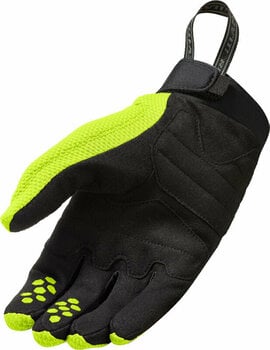 Motorcycle Gloves Rev'it! Massif Neon Yellow M Motorcycle Gloves - 2