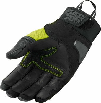 Motorcycle Gloves Rev'it! Speedart Air Black/Neon Yellow S Motorcycle Gloves - 2