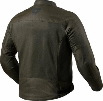 Textile Jacket Rev'it! Eclipse 2 Black Olive S Textile Jacket - 2