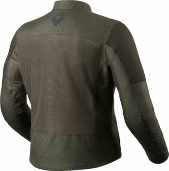 Tekstilna jakna Rev'it! Vigor 2 Black Olive L Tekstilna jakna - 2