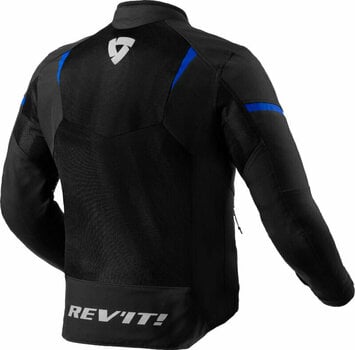 Textile Jacket Rev'it! Hyperspeed 2 GT Air Black/Blue S Textile Jacket - 2