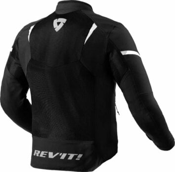Textilní bunda Rev'it! Hyperspeed 2 GT Air Black/White 2XL Textilní bunda - 2