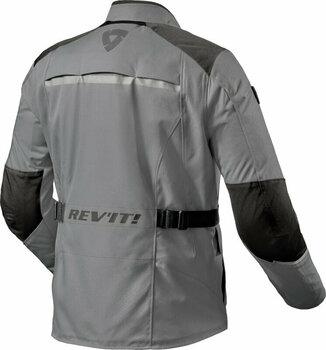 Textile Jacket Rev'it! Voltiac 3 H2O Grey/Black S Textile Jacket - 2