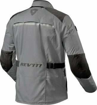 Textile Jacket Rev'it! Voltiac 3 H2O Grey/Black M Textile Jacket - 2