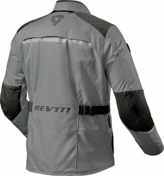Textilní bunda Rev'it! Voltiac 3 H2O Grey/Black L Textilní bunda - 2