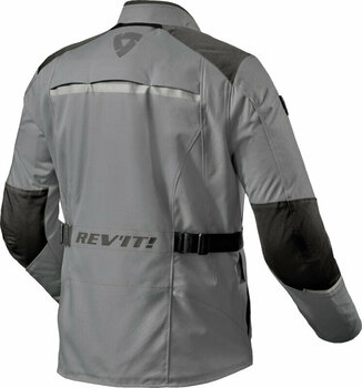 Textile Jacket Rev'it! Voltiac 3 H2O Grey/Black XL Textile Jacket - 2