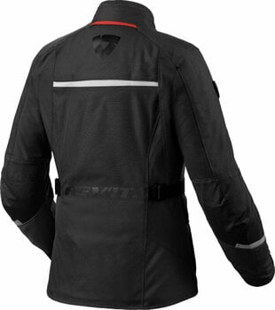 Textile Jacket Rev'it! Voltiac 3 H2O Ladies Black/Silver 34 Textile Jacket - 2