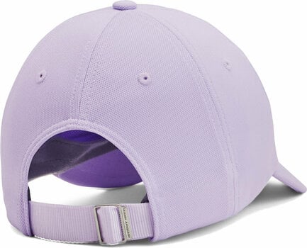 Mütze Under Armour Women's UA Blitzing Adjustable Cap Nebula Purple/White - 2