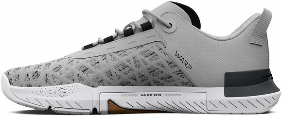 Фитнес обувки Under Armour Men's UA TriBase Reign 5 Training Shoes Mod Gray/Black/White 11 Фитнес обувки (Почти нов) - 6