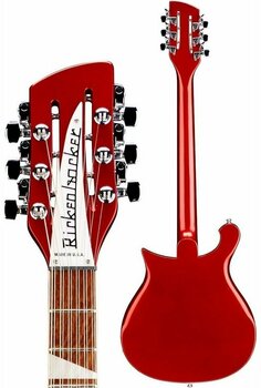 Elektrická kytara Rickenbacker 620/12 Ruby - 2