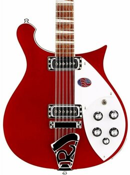 Elektrisk guitar Rickenbacker 620/12 Ruby - 4
