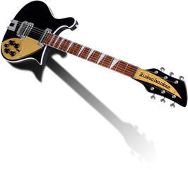 Električna gitara Rickenbacker 660 Jetglo Električna gitara - 1