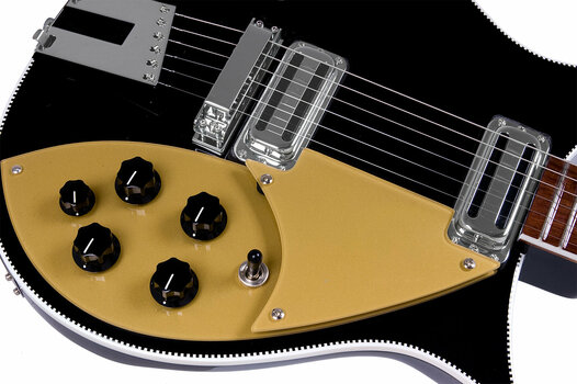 Guitarra elétrica Rickenbacker 660 Jetglo - 4