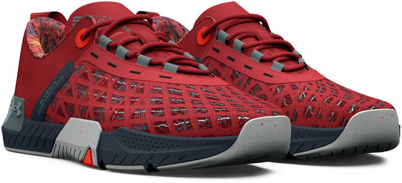 Fitness topánky Under Armour Men's UA TriBase Reign 5 Q1 Chakra/Downpour Gray/Harbor Blue 9,5 Fitness topánky - 3