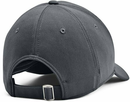 Cap Under Armour Men's UA Blitzing Adjustable Hat Pitch Gray/Black - 2