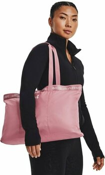 Livsstil rygsæk / taske Under Armour Women's UA Favorite Tote Bag Pink Elixir/White 20 L Sportstaske - 7
