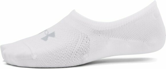 Meias de fitness Under Armour Women's UA Breathe Lite Ultra Low Socks 3-Pack White/Mod Gray S Meias de fitness - 2