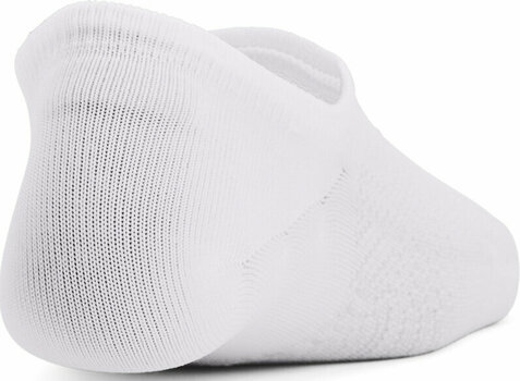 Fitness ponožky Under Armour Women's UA Breathe Lite Ultra Low Socks 3-Pack White/Mod Gray S Fitness ponožky - 3