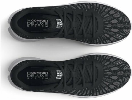 Cestná bežecká obuv Under Armour Men's UA Charged Breeze 2 Running Shoes Black/Jet Gray/White 43 Cestná bežecká obuv - 4