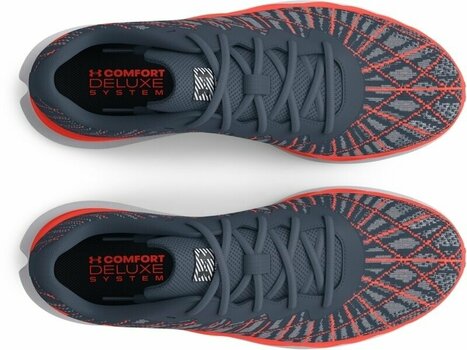 Cestná bežecká obuv Under Armour Men's UA Charged Breeze 2 Running Shoes Downpour Gray/After Burn/After Burn 41 Cestná bežecká obuv - 4