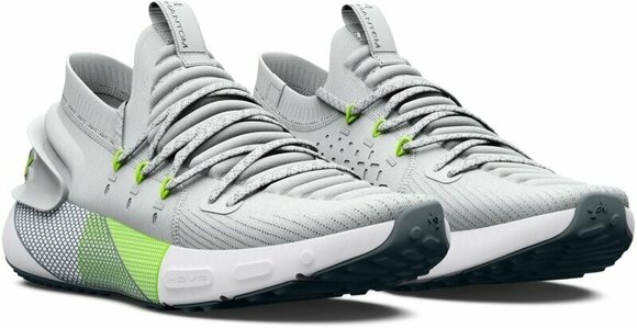 Cestná bežecká obuv Under Armour Men's UA HOVR Phantom 3 Running Shoes Gray Mist/Lime Surge 42 Cestná bežecká obuv - 3