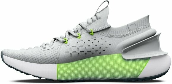 Road running shoes Under Armour Men's UA HOVR Phantom 3 Running Shoes Gray Mist/Lime Surge 44,5 Road running shoes - 2