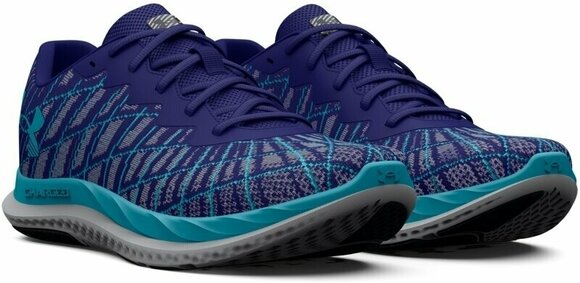 Road running shoes Under Armour Men's UA Charged Breeze 2 Running Shoes Sonar Blue/Blue Surf/Blue Surf 44 Road running shoes - 3