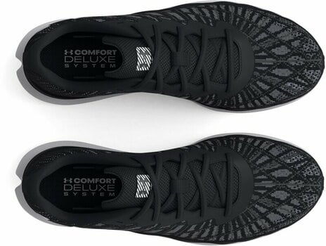 Weghardloopschoenen Under Armour Women's UA Charged Breeze 2 Running Shoes Black/Jet Gray/White 36,5 Weghardloopschoenen - 4