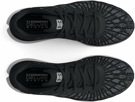 Weghardloopschoenen Under Armour Women's UA Charged Breeze 2 Running Shoes Black/Jet Gray/White 37,5 Weghardloopschoenen - 4