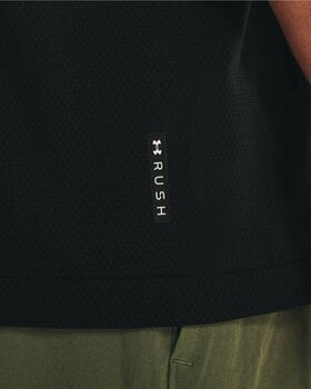 Camiseta deportiva Under Armour Men's UA Rush Seamless Legacy Short Sleeve Black/Black L Camiseta deportiva - 3