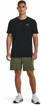 Fitness T-Shirt Under Armour Men's UA Rush Seamless Legacy Short Sleeve Black/Black L Fitness T-Shirt - 6