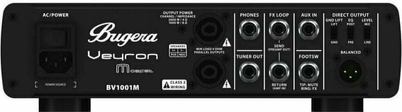 Solid-State Bass Amplifier Bugera Veyron Mosfet BV1001M - 4