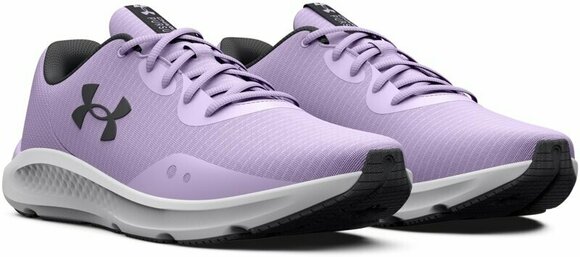 Straßenlaufschuhe
 Under Armour Women's UA Charged Pursuit 3 Tech Running Shoes Nebula Purple/Jet Gray 36,5 Straßenlaufschuhe - 3