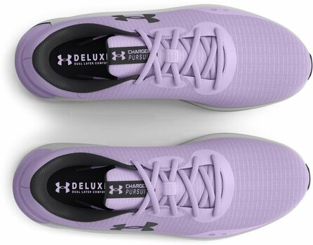 Katujuoksukengät Under Armour Women's UA Charged Pursuit 3 Tech Running Shoes Nebula Purple/Jet Gray 36,5 Katujuoksukengät - 4