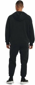 Fitness Sweatshirt Under Armour Men's UA Rival Fleece Suit Black/Chakra S Fitness Sweatshirt - 6