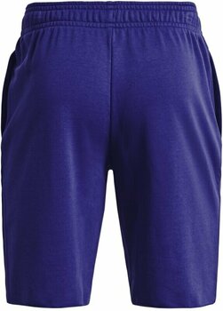 Fitness pantaloni Under Armour Men's UA Rival Terry Shorts Sonar Blue/Onyx White S Fitness pantaloni - 2