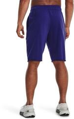 Fitness Hose Under Armour Men's UA Rival Terry Shorts Sonar Blue/Onyx White S Fitness Hose - 4