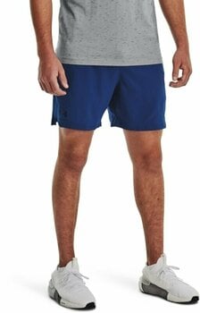 Fitness Trousers Under Armour Men's UA Vanish Woven 6" Shorts Blue Mirage/Black S Fitness Trousers - 5