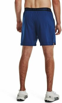 Fitness Trousers Under Armour Men's UA Vanish Woven 6" Shorts Blue Mirage/Black S Fitness Trousers - 6