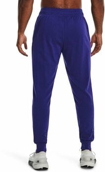 Fitness hlače Under Armour Men's UA Rival Terry Joggers Sonar Blue/Onyx White S Fitness hlače - 5