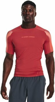 Fitness tričko Under Armour Men's UA HeatGear Armour Novelty Short Sleeve Chakra/After Burn 2XL Fitness tričko - 4