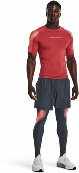 Fitness tričko Under Armour Men's UA HeatGear Armour Novelty Short Sleeve Chakra/After Burn 2XL Fitness tričko - 7